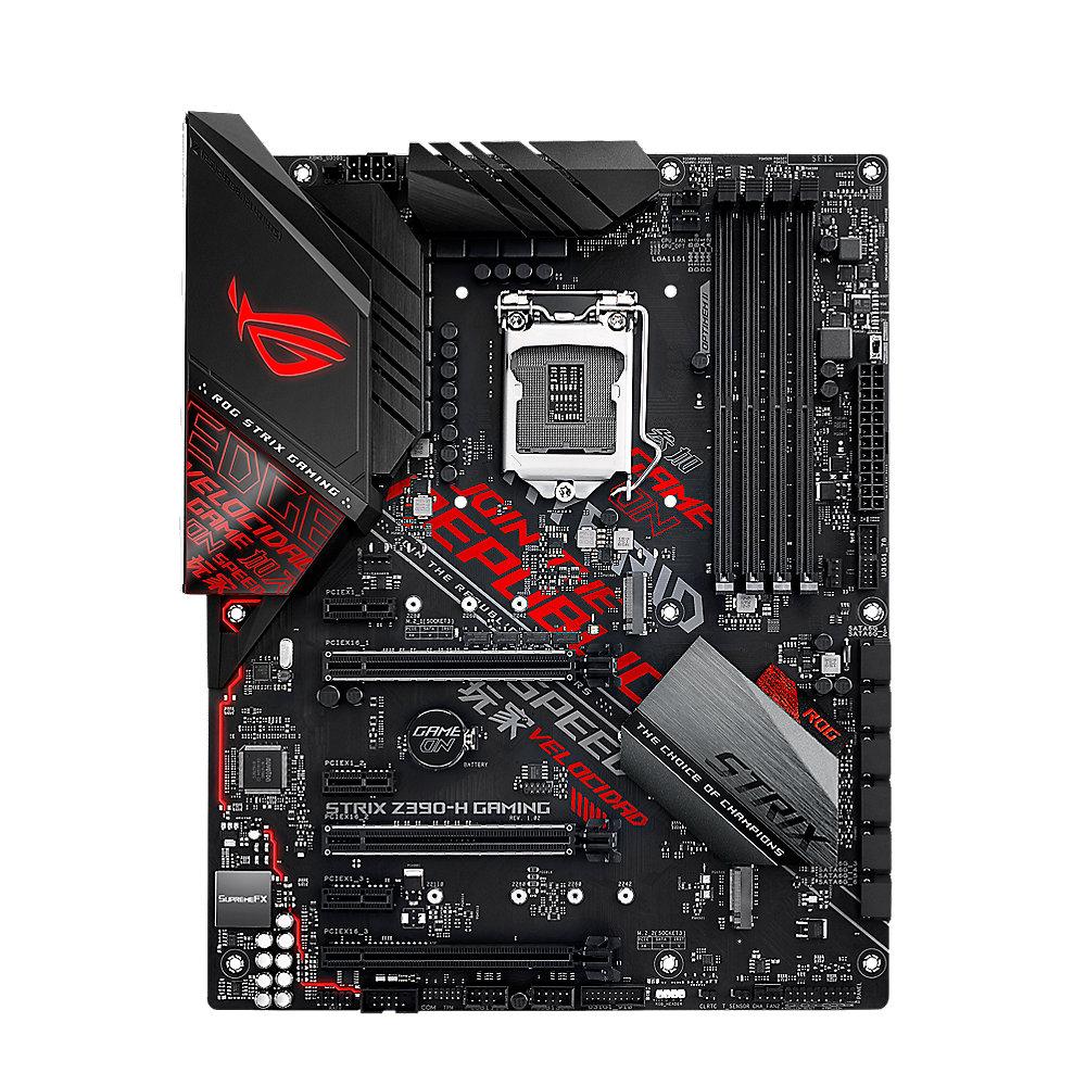 ASUS ROG STRIX Z390-H GAMING ATX Mainboard Sockel 1151 DP/HDMI/M.2/USB3.1