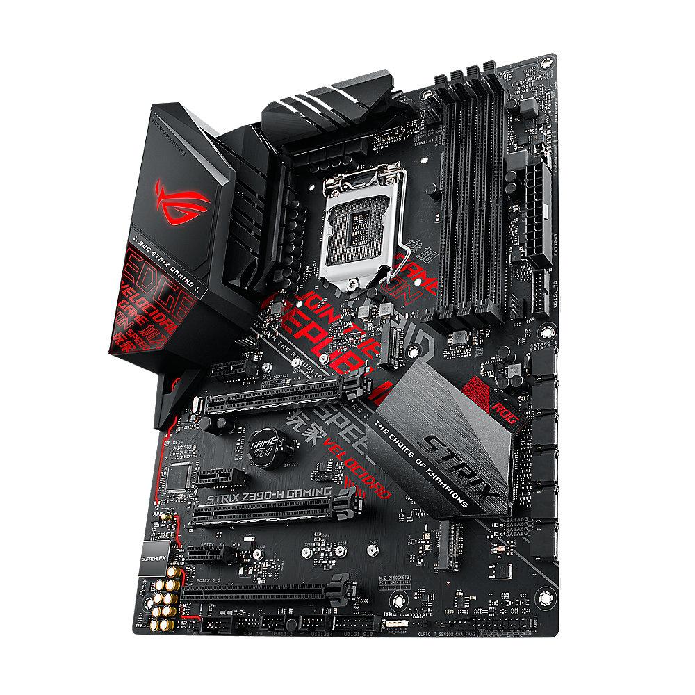 ASUS ROG STRIX Z390-H GAMING ATX Mainboard Sockel 1151 DP/HDMI/M.2/USB3.1