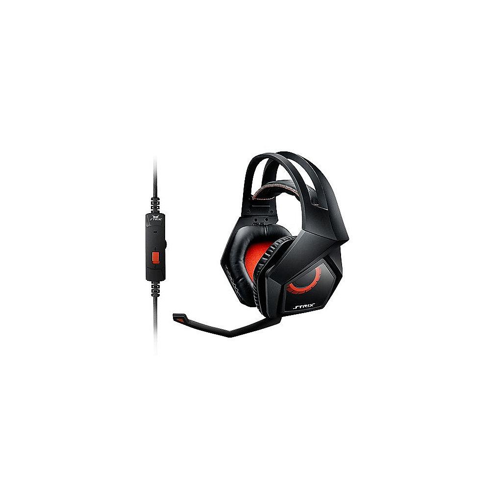 Asus Strix 2.0 Gaming Headset 3,5mm Klinke schwarz, Asus, Strix, 2.0, Gaming, Headset, 3,5mm, Klinke, schwarz