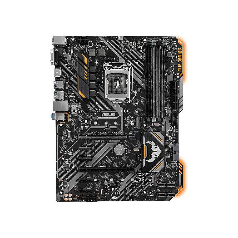 ASUS TUF B360-Plus GAMING ATX Mainboard 1151v2 HDMI/VGA/M.2/USB3.1