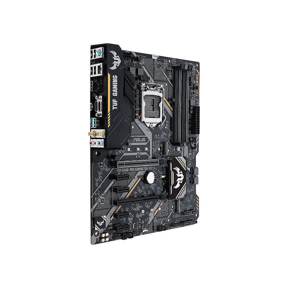 ASUS TUF B360-Pro GAMING (WIFI) ATX Mainboard 1151 HDMI/VGA/M.2/WLAN/BT