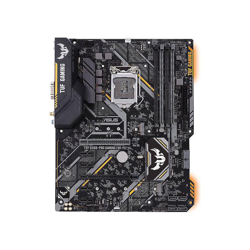 ASUS TUF B360-Pro GAMING (WIFI) ATX Mainboard 1151 HDMI/VGA/M.2/WLAN/BT