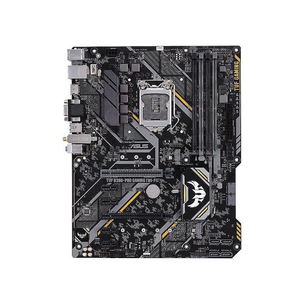 ASUS TUF B360-Pro GAMING (WIFI) ATX Mainboard 1151 HDMI/VGA/M.2/WLAN/BT