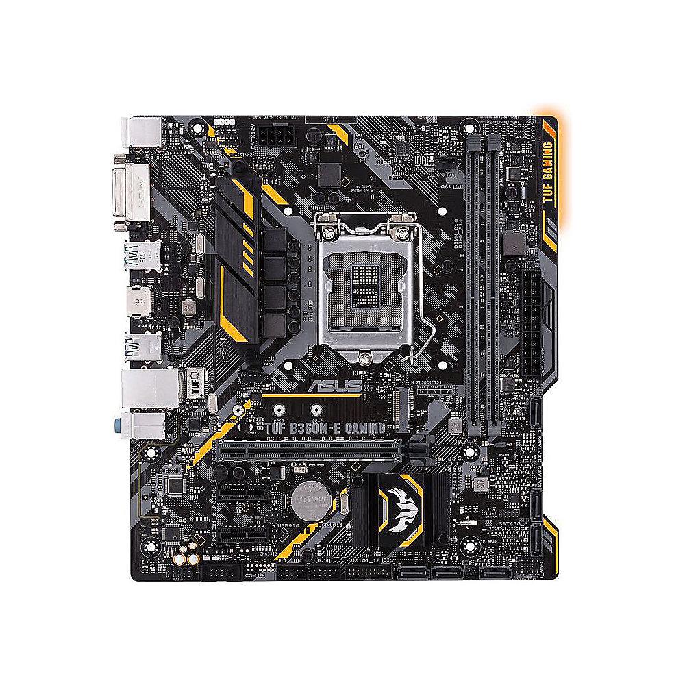 ASUS TUF B360M-E GAMING mATX Mainboard 1151 HDMI/DVI/M.2/USB3.1
