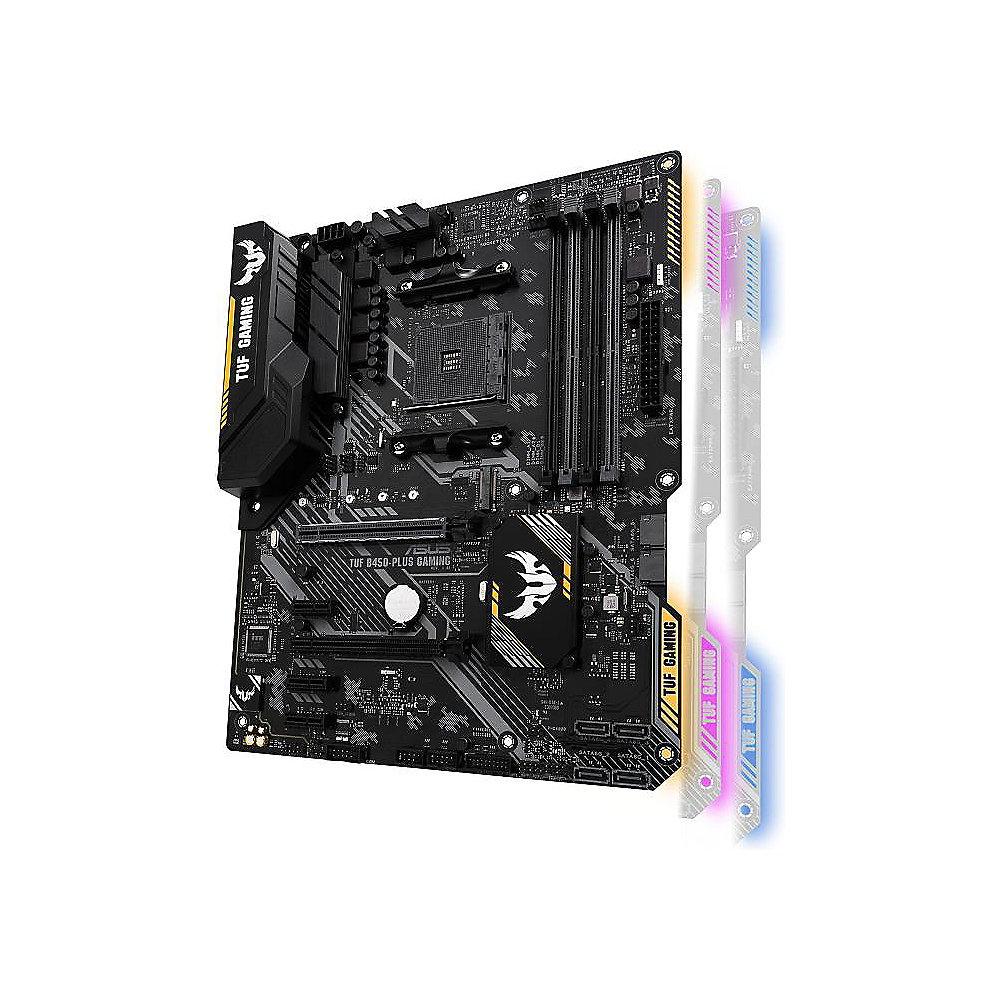 ASUS TUF B450-Plus Gaming ATX Mainboard Sockel AM4 M.2/USB3.1/HDMI/DVI