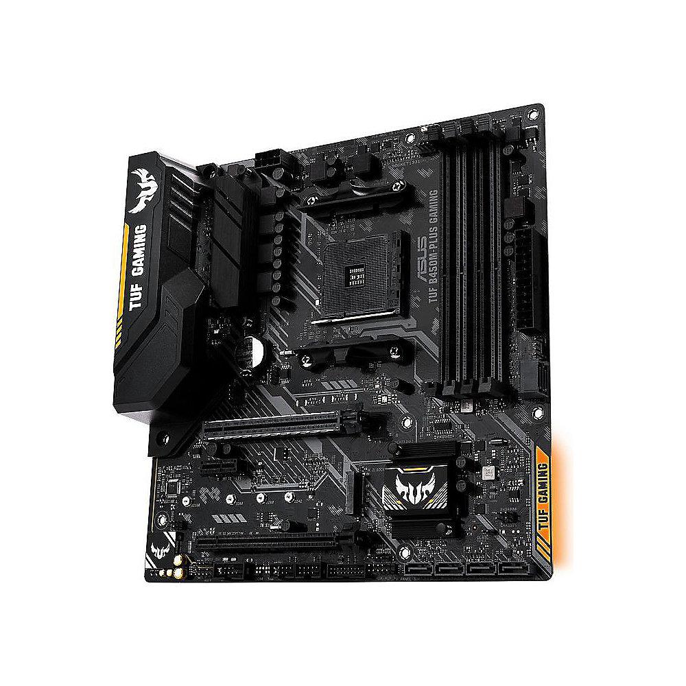 ASUS TUF B450M-Plus Gaming mATX Mainboard Sockel AM4 M.2/USB3.1/HDMI/DVI