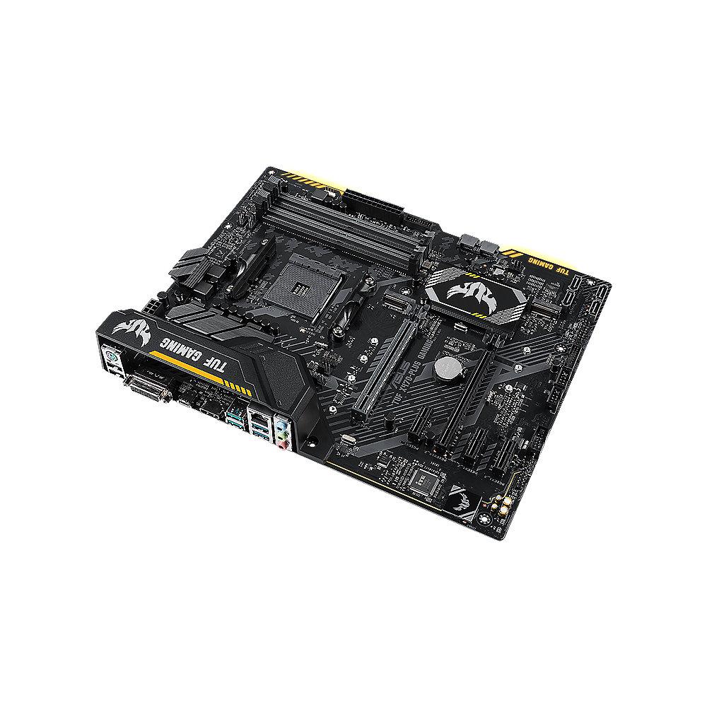 ASUS TUF X470-Plus Gaming ATX Mainboard Sockel AM4 USB3.1(Gen2 Typ C)/M.2