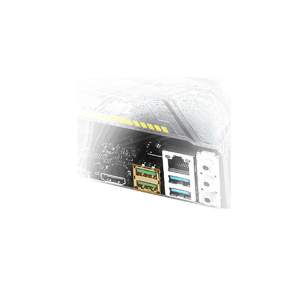 ASUS TUF X470-Plus Gaming ATX Mainboard Sockel AM4 USB3.1(Gen2 Typ C)/M.2