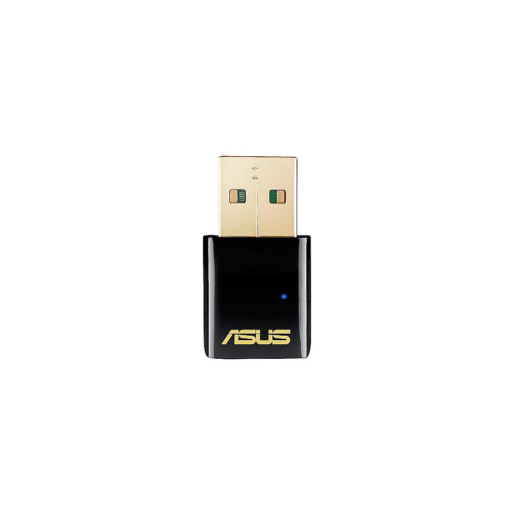 ASUS USB-AC51 Dualband Wireless-AC600 WLAN-Adapter