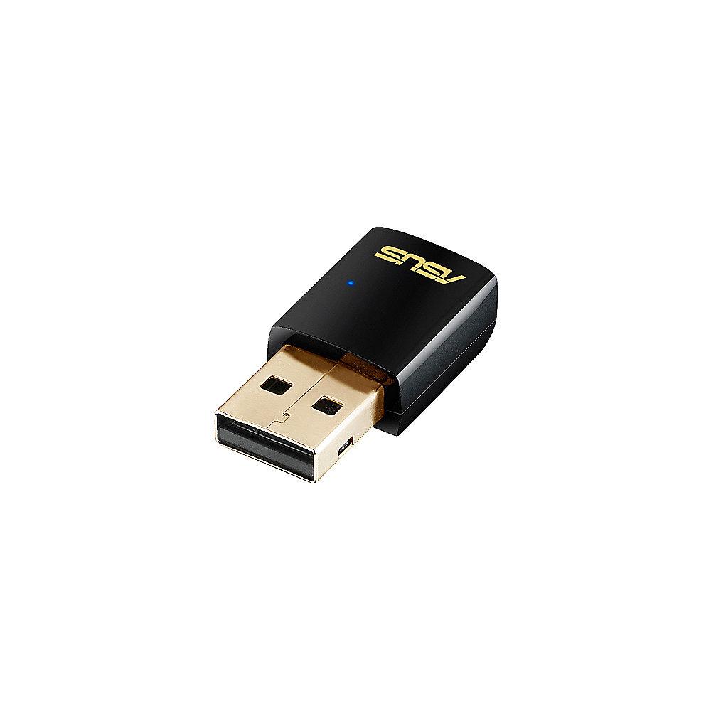 ASUS USB-AC51 Dualband Wireless-AC600 WLAN-Adapter