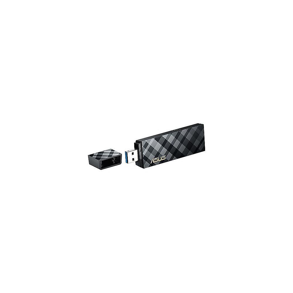 ASUS USB-AC54 AC1300 USB 3.0 AC-WLAN Stick 867Mbit DualBand, ASUS, USB-AC54, AC1300, USB, 3.0, AC-WLAN, Stick, 867Mbit, DualBand