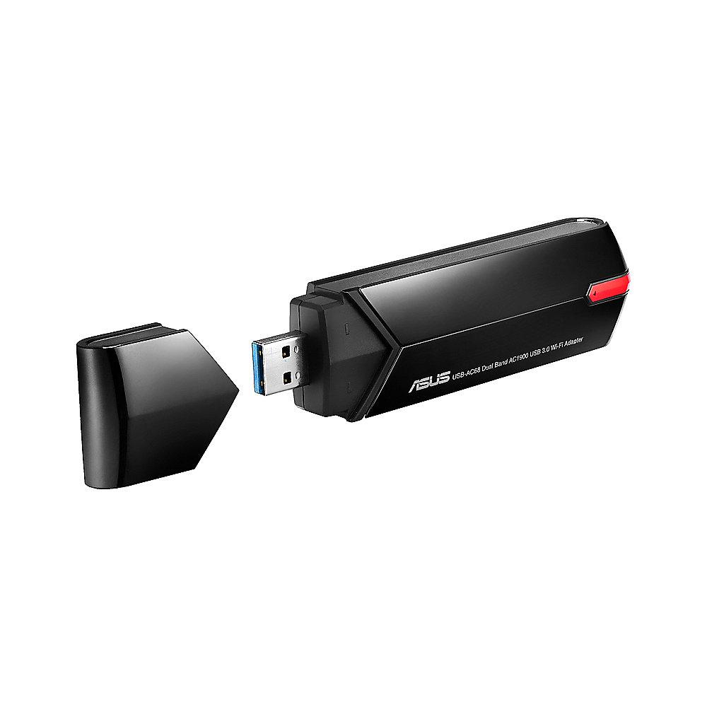ASUS USB-AC68 Dualband Wireless-AC1900 WLAN-Adapter