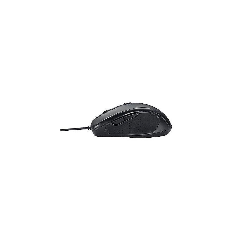 ASUS UX300 ergonomische Optische Maus schwarz, ASUS, UX300, ergonomische, Optische, Maus, schwarz