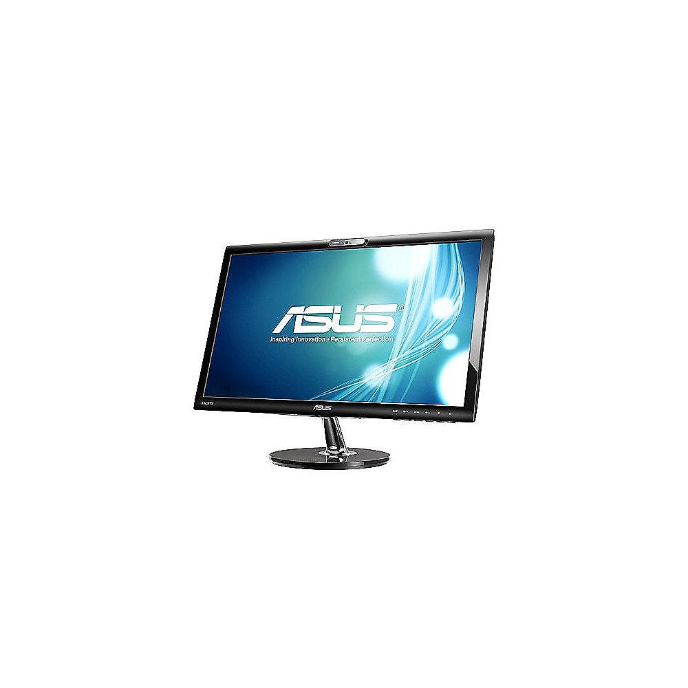 ASUS VK228H 54,6 cm (22") 16:9 TFT Monitor mit Webcam und Lautsprechern