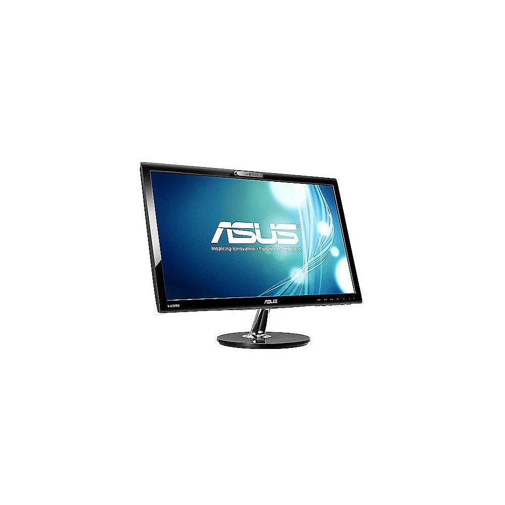 ASUS VK228H 54,6 cm (22") 16:9 TFT Monitor mit Webcam und Lautsprechern