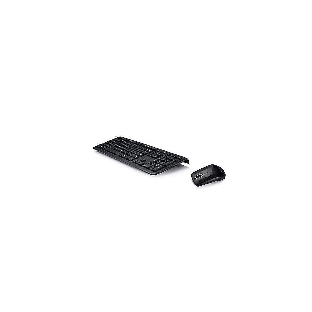 ASUS W3000 Kabellose Tastatur mit Maus schwarz