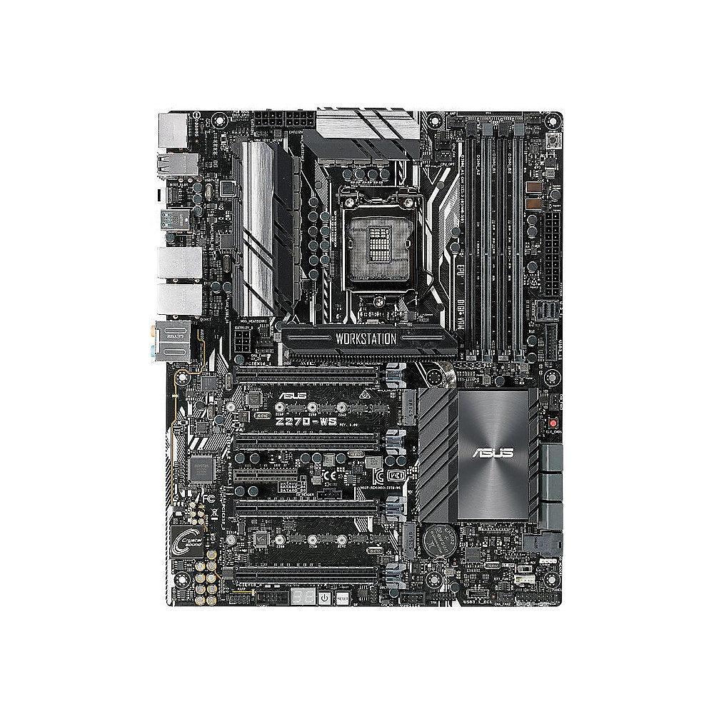 ASUS Z270-WS 2xGL/SATA600/M.2/HDMI/DP ATX Mainboard Z270 Sockel 1151