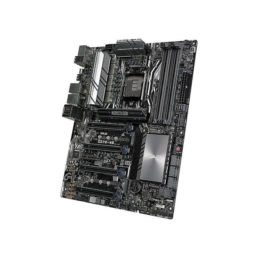 ASUS Z270-WS 2xGL/SATA600/M.2/HDMI/DP ATX Mainboard Z270 Sockel 1151