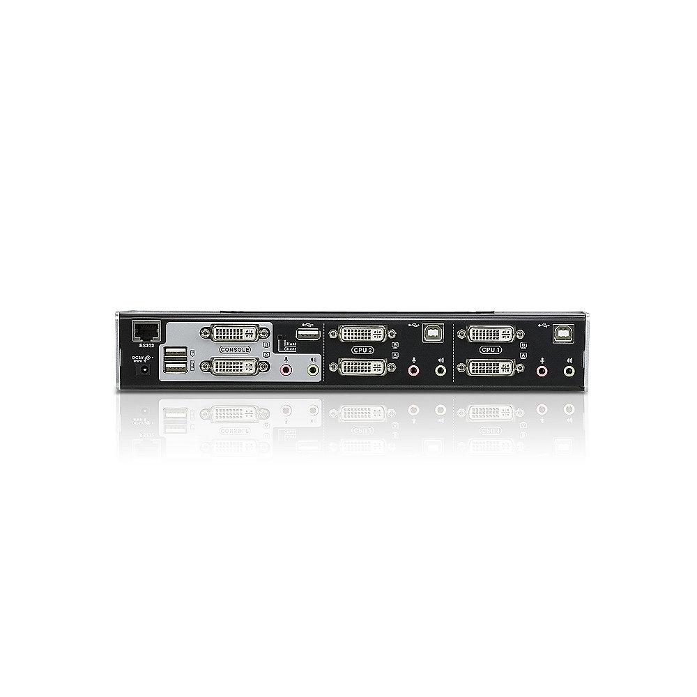 Aten CS1642A KVMP Switch Dual-DVI/USB2.0/Audio