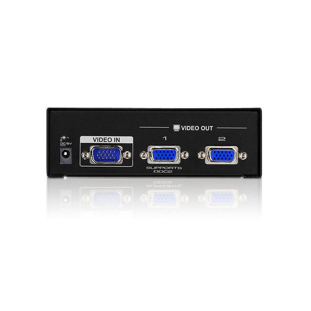 Aten VS132A 2-Port VGA Video Splitter (450 MHz), Aten, VS132A, 2-Port, VGA, Video, Splitter, 450, MHz,