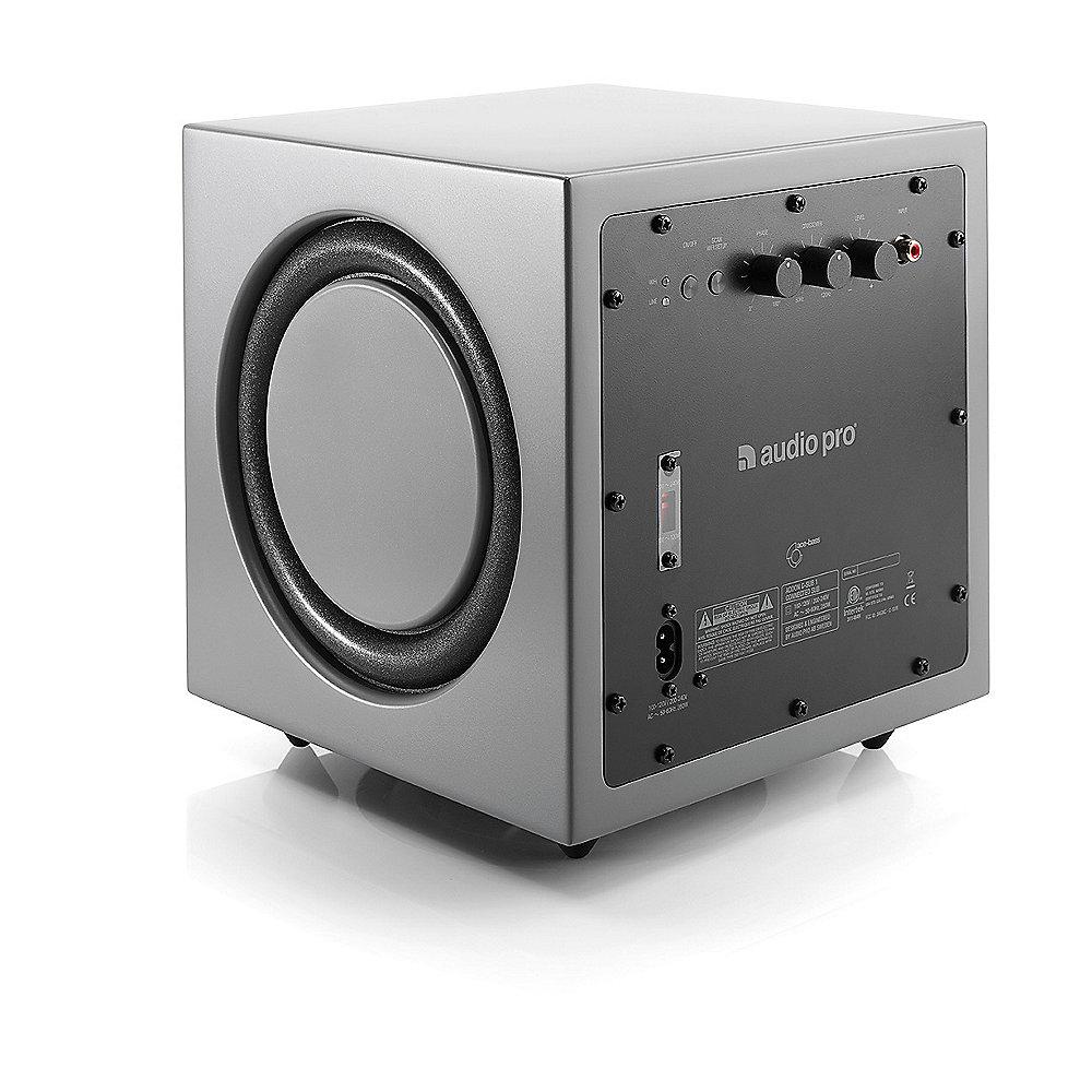 Audio Pro C-SUB Multiroom Subwoofer-Lautsprecher WI-Fi, grau