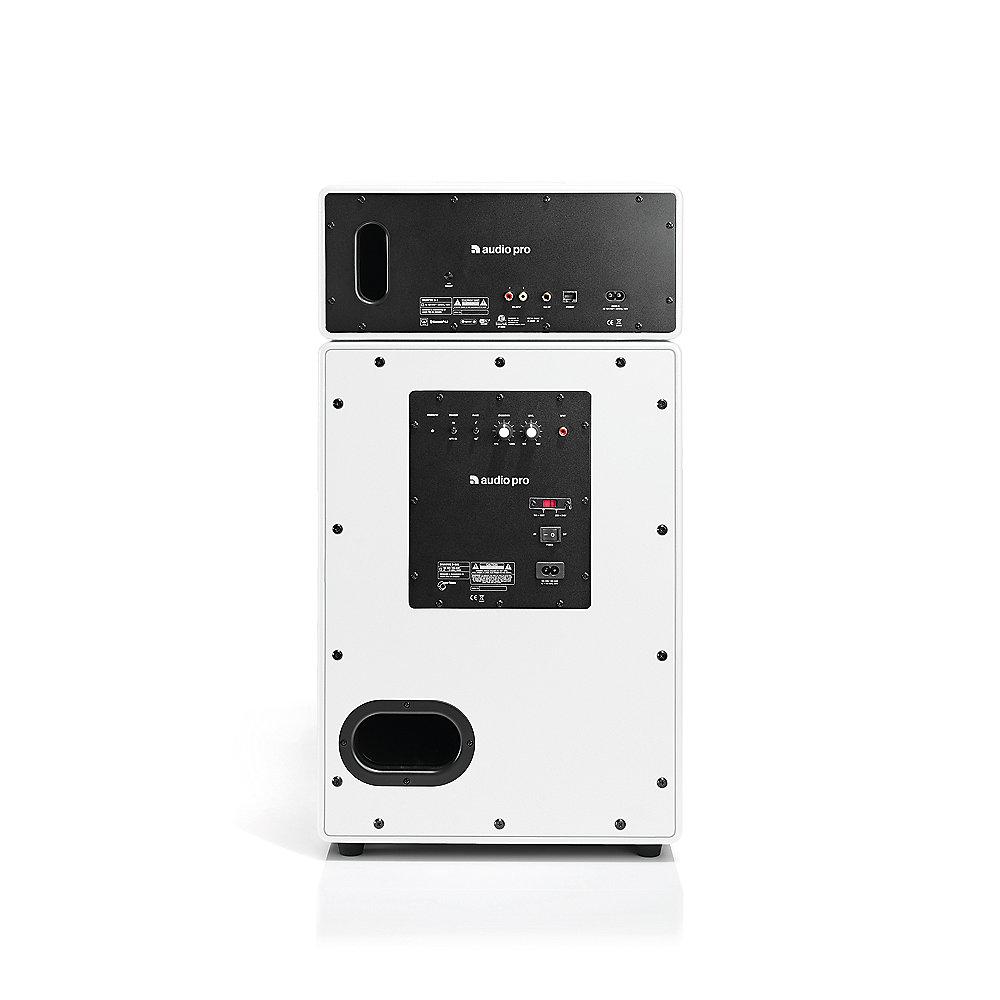 Audio Pro Drumfire Multiroom Bluetooth-Lautsprecher WI-Fi weiß