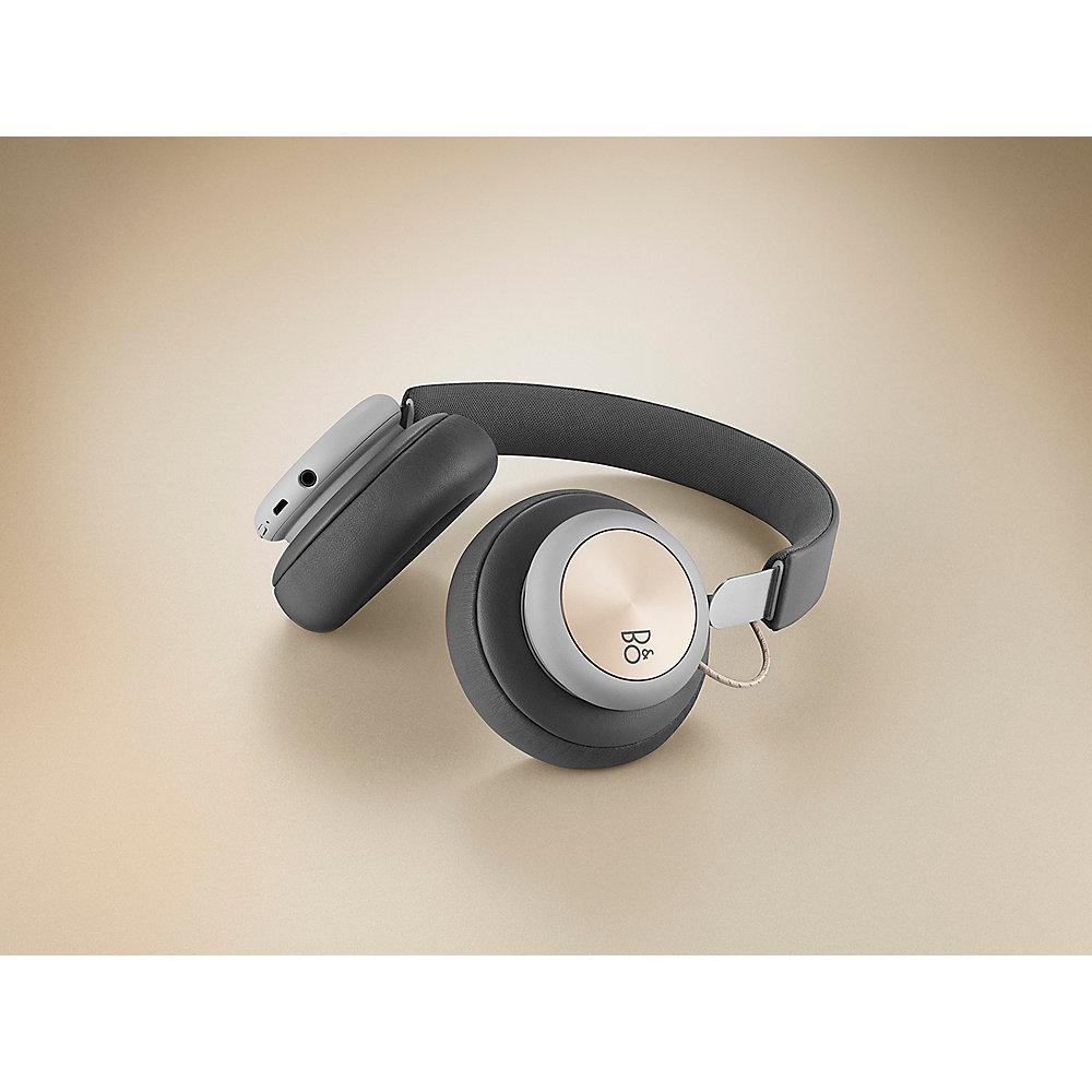B&O PLAY BeoPlay H4 Over Ear Bluetooth-Kopfhörer sand-grau, B&O, PLAY, BeoPlay, H4, Over, Ear, Bluetooth-Kopfhörer, sand-grau
