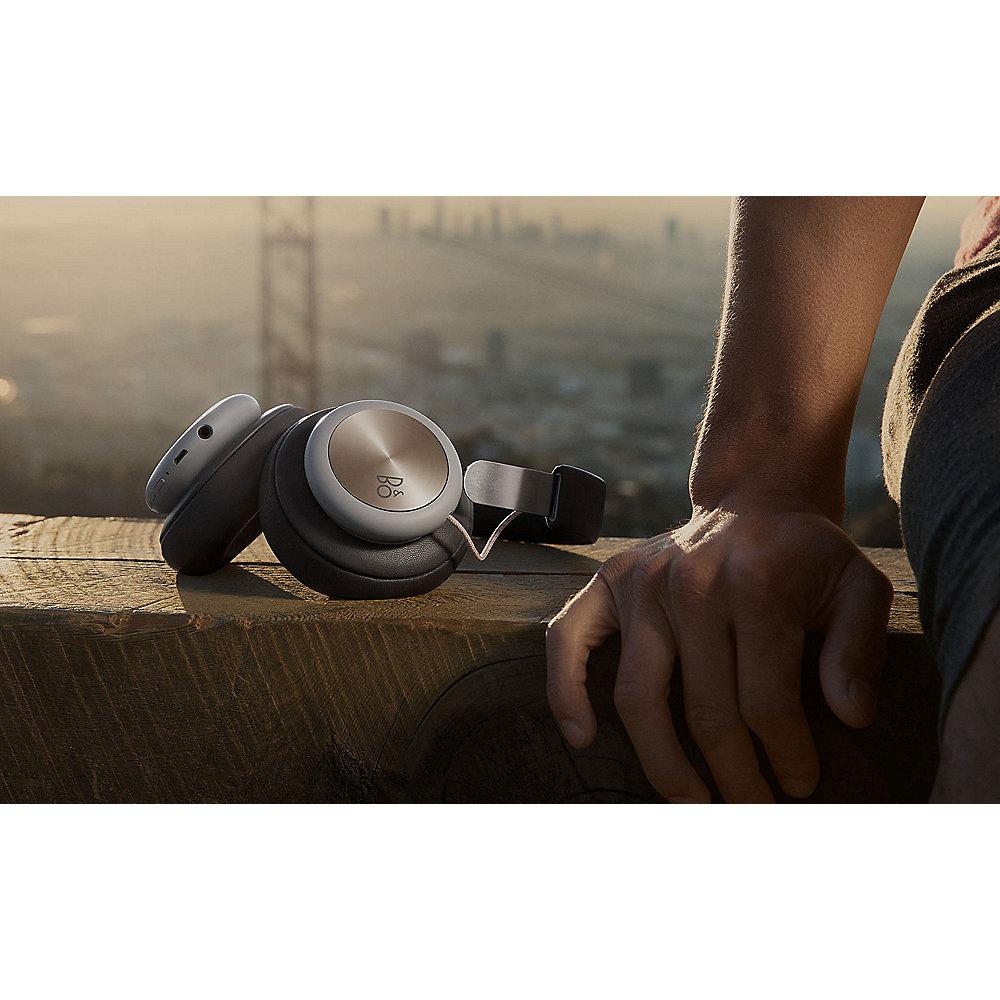 B&O PLAY BeoPlay H4 Over Ear Bluetooth-Kopfhörer sand-grau, B&O, PLAY, BeoPlay, H4, Over, Ear, Bluetooth-Kopfhörer, sand-grau