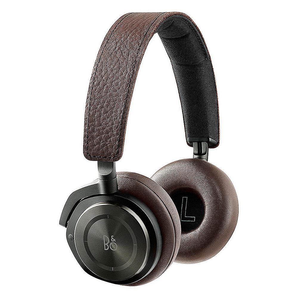 B&O PLAY BeoPlay H8 On-Ear Bluetooth-Kopfhörer Noise-Cancellation gray hazel