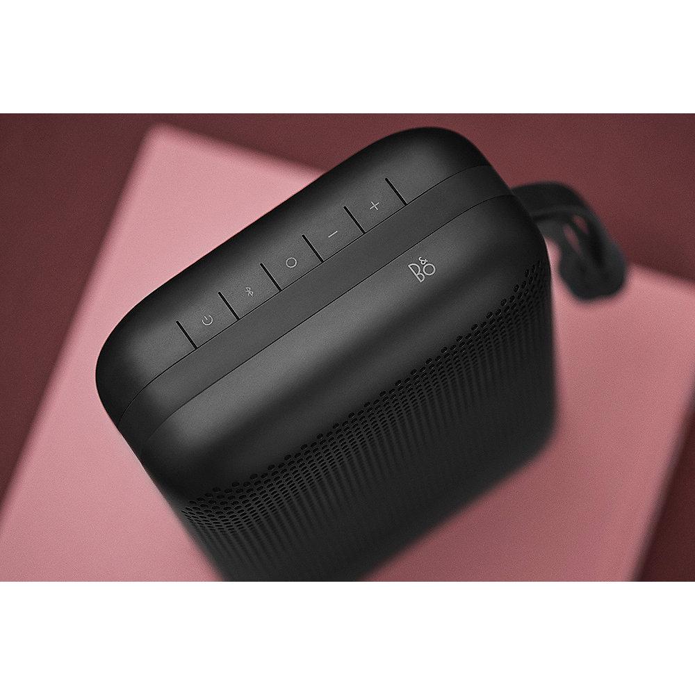 B&O PLAY BeoPlay P6 Schwarz Bluetooth Lautsprecher USB-C Sprachsteuerung