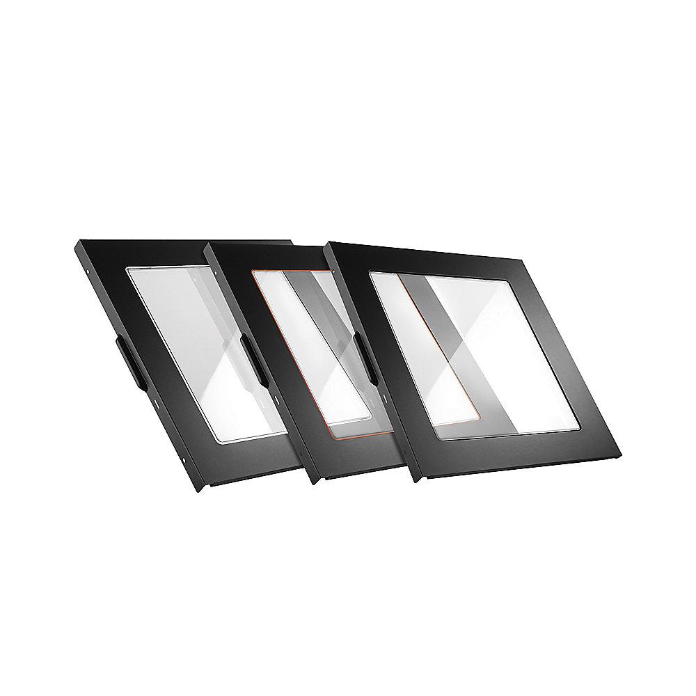 be quiet! Silent Base 800/600 Seitenfenster orange/schwarz/silber