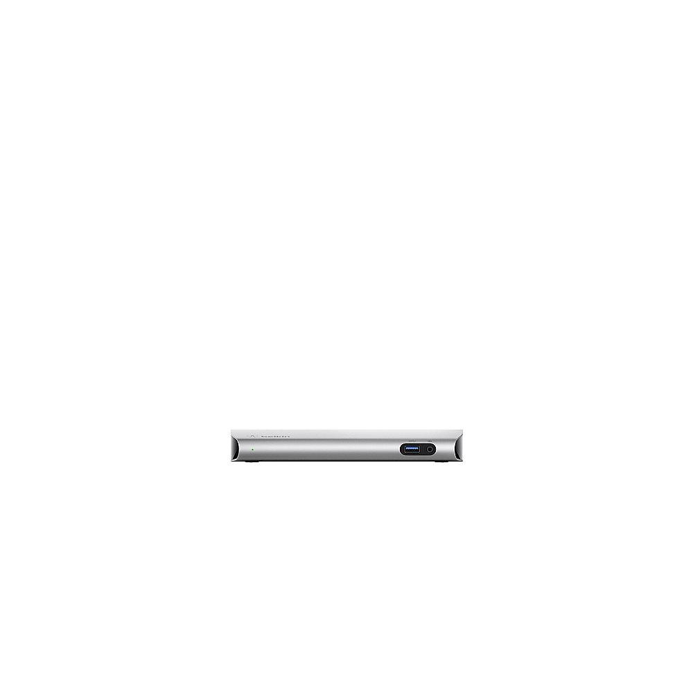 Belkin Thunderbolt 3 Express Dock HD inkl. 1m Thunderbolt Kabel silber, Belkin, Thunderbolt, 3, Express, Dock, HD, inkl., 1m, Thunderbolt, Kabel, silber