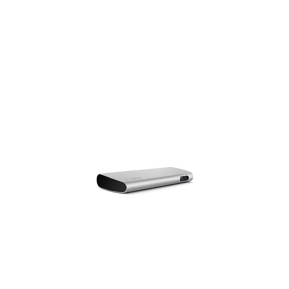 Belkin Thunderbolt 3 Express Dock HD inkl. 1m Thunderbolt Kabel silber