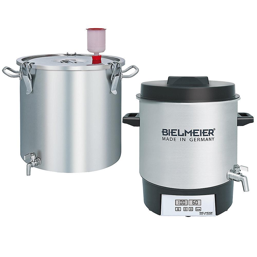 Bielmeier BHG 403 Bierbrausystem 10-teiliges Set Edelstahl 27Liter