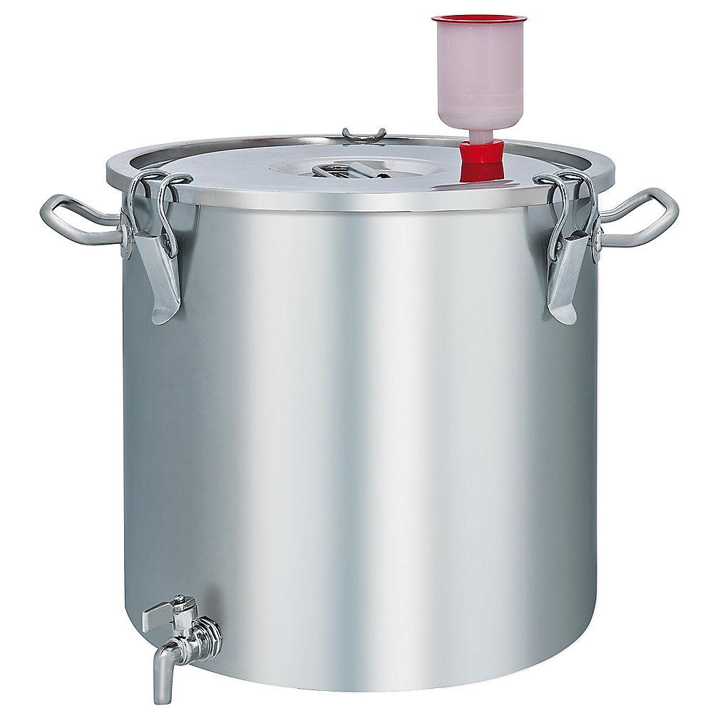 Bielmeier BHG 403 Bierbrausystem 10-teiliges Set Edelstahl 27Liter