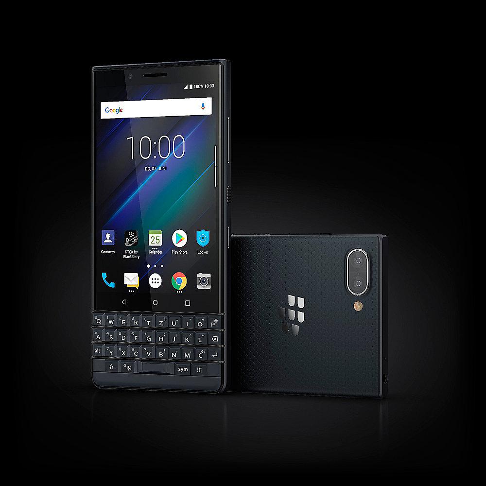 BlackBerry KEY2 LE slate DS 4/64GB Android 8.1 Smartphone mit QWERTZ Tastatur
