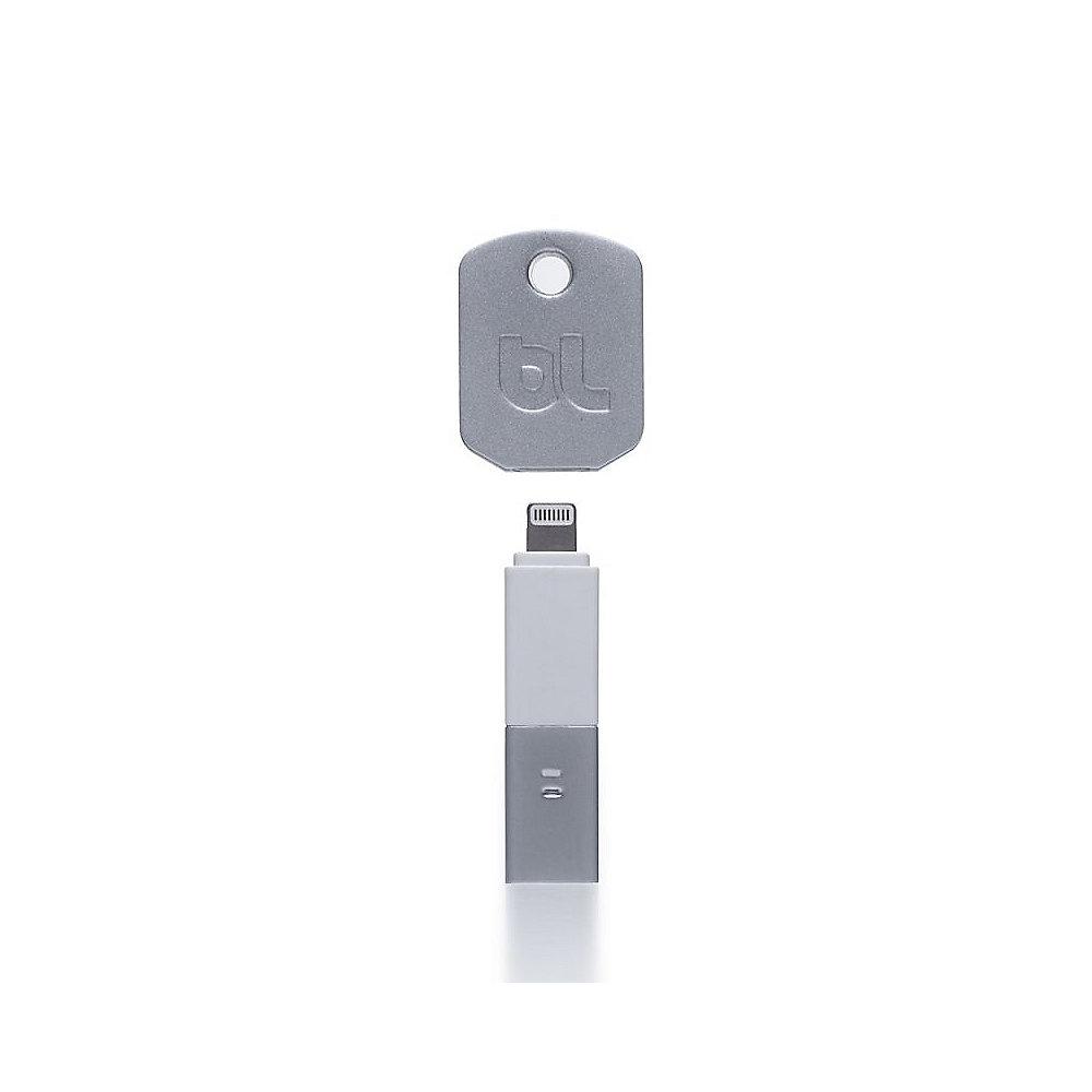 Bluelounge Kii USB - Lightning Adapter Stecker weiß, Bluelounge, Kii, USB, Lightning, Adapter, Stecker, weiß