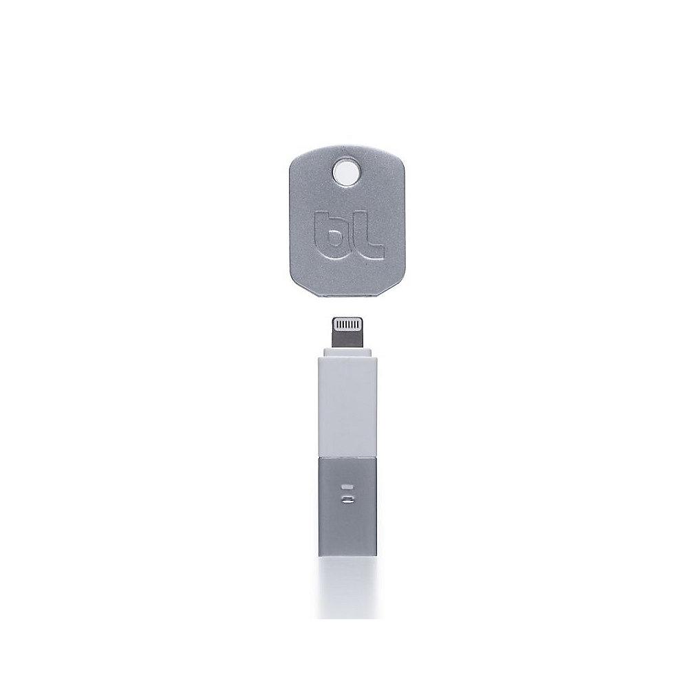 Bluelounge Kii USB - Lightning Adapter Stecker weiß