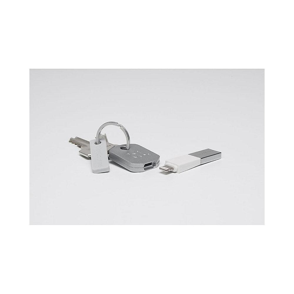 Bluelounge Kii USB - Lightning Adapter Stecker weiß
