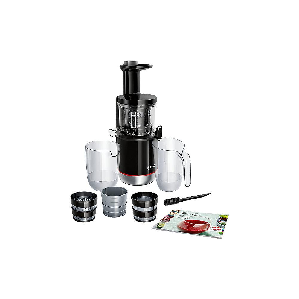 Bosch MESM731M Slow Juicer Edelstahl / schwarz