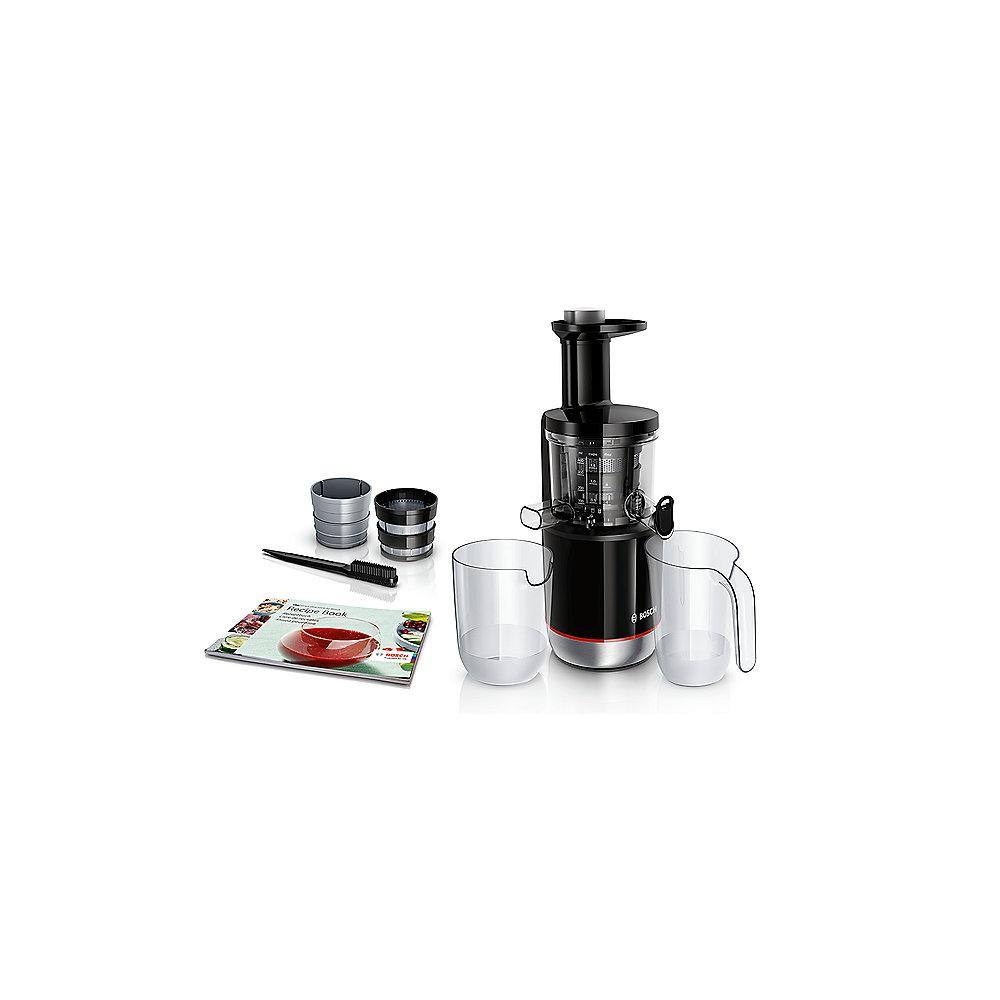 Bosch MESM731M Slow Juicer Edelstahl / schwarz