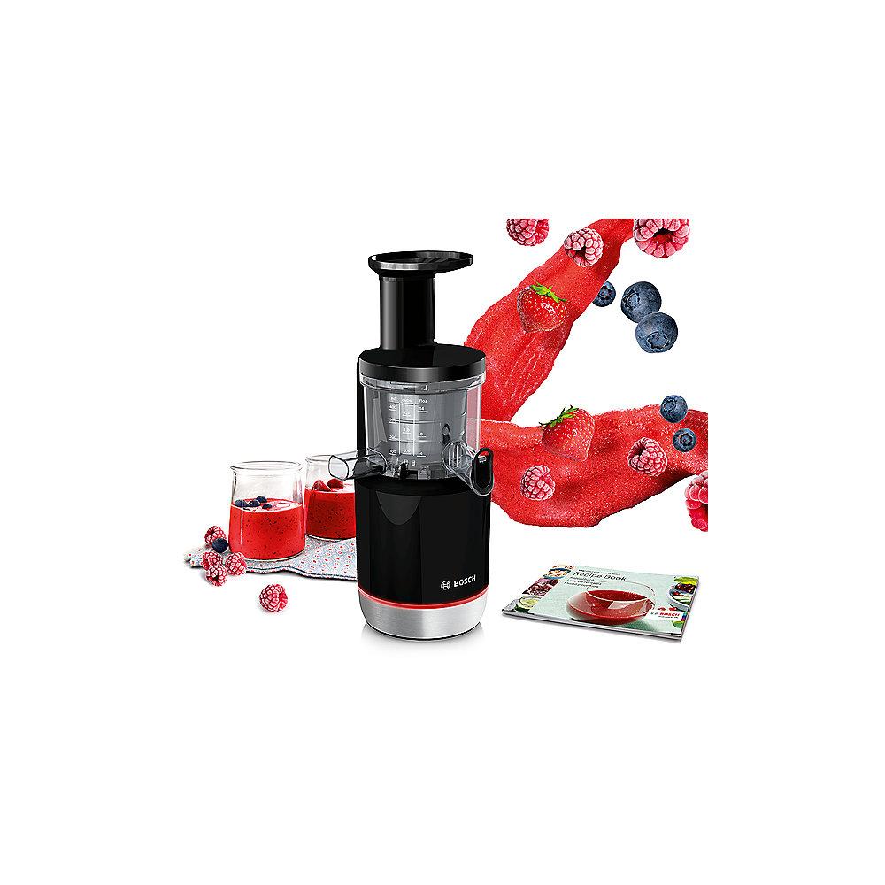 Bosch MESM731M Slow Juicer Edelstahl / schwarz