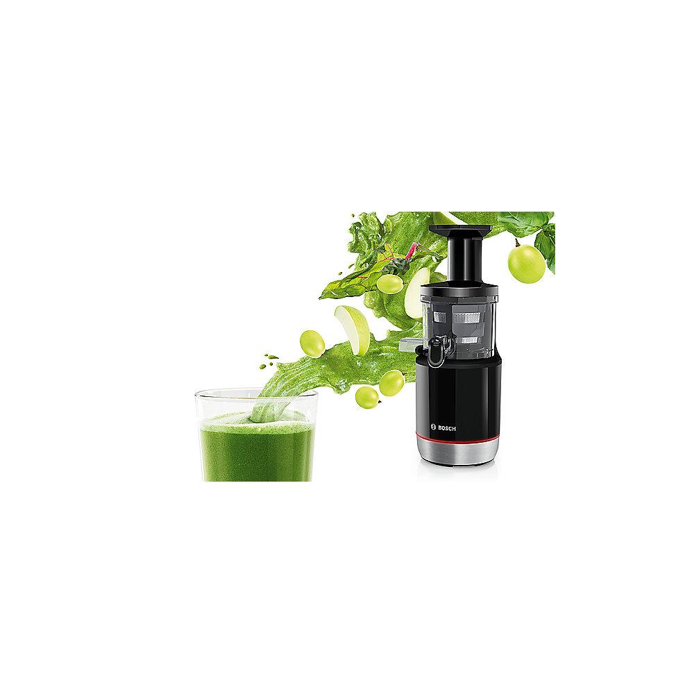 Bosch MESM731M Slow Juicer Edelstahl / schwarz