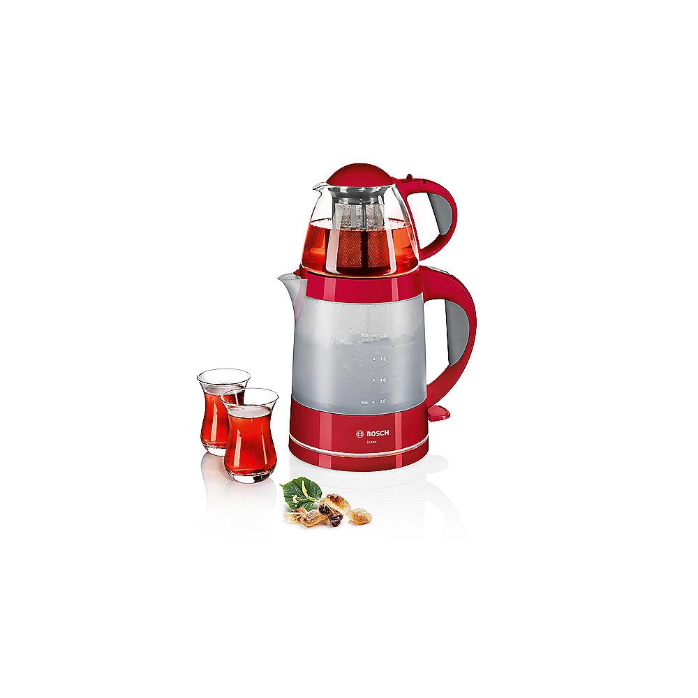 Bosch TTA2010 Teebereiter Türkische Art 2,0l rot