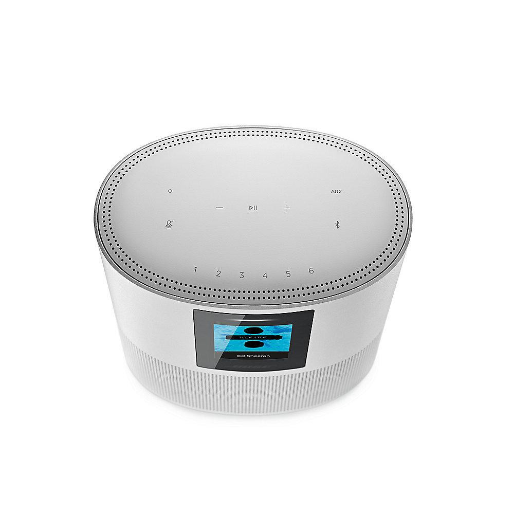 Bose Home Speaker 500 Smart-Speaker mit WLAN, BT, Alexa-Sprachsteuerung sil.