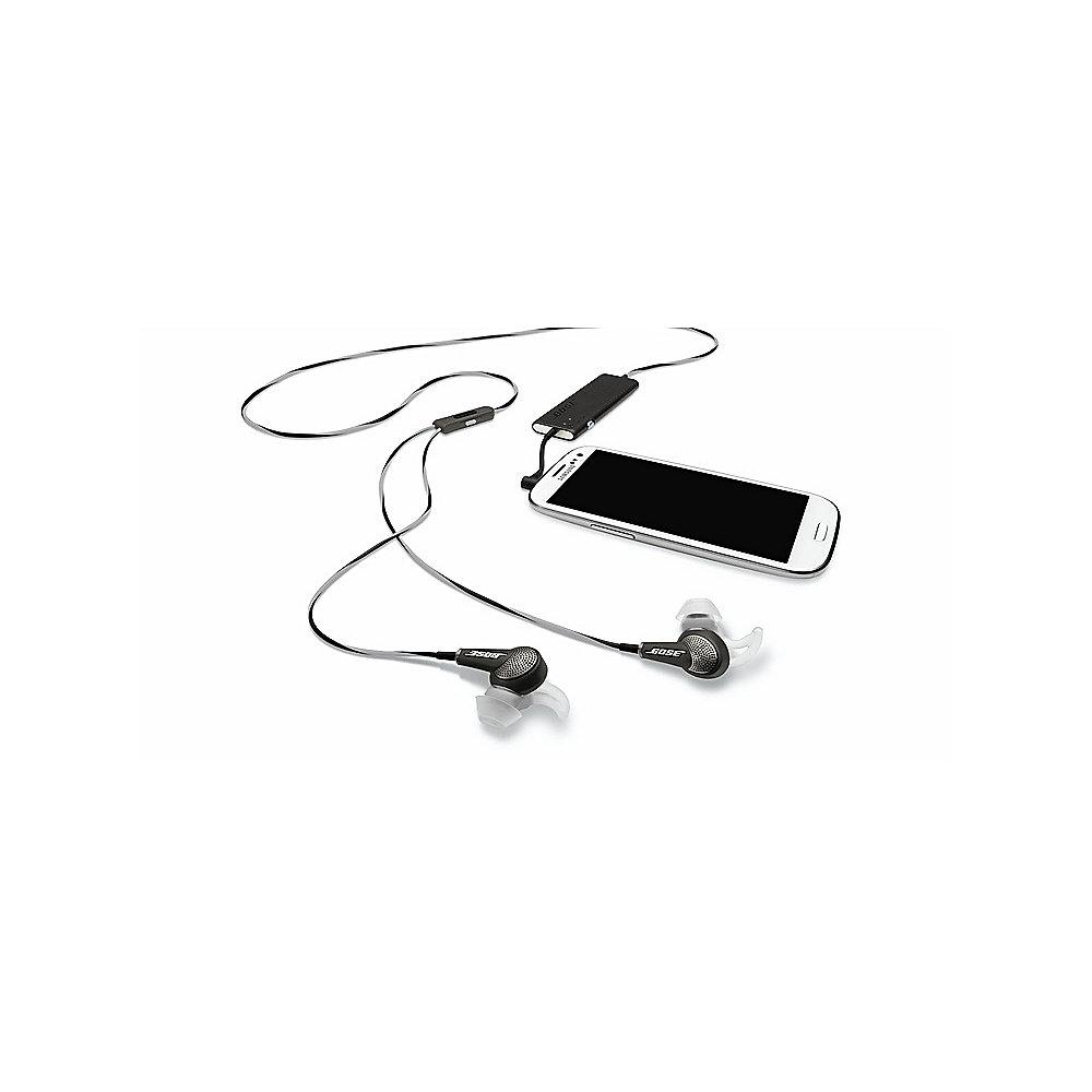 BOSE Quietcomfort 20 Schwarz In Ear Acoustic Noise Cancelling Ohrhörer, Android, BOSE, Quietcomfort, 20, Schwarz, Ear, Acoustic, Noise, Cancelling, Ohrhörer, Android