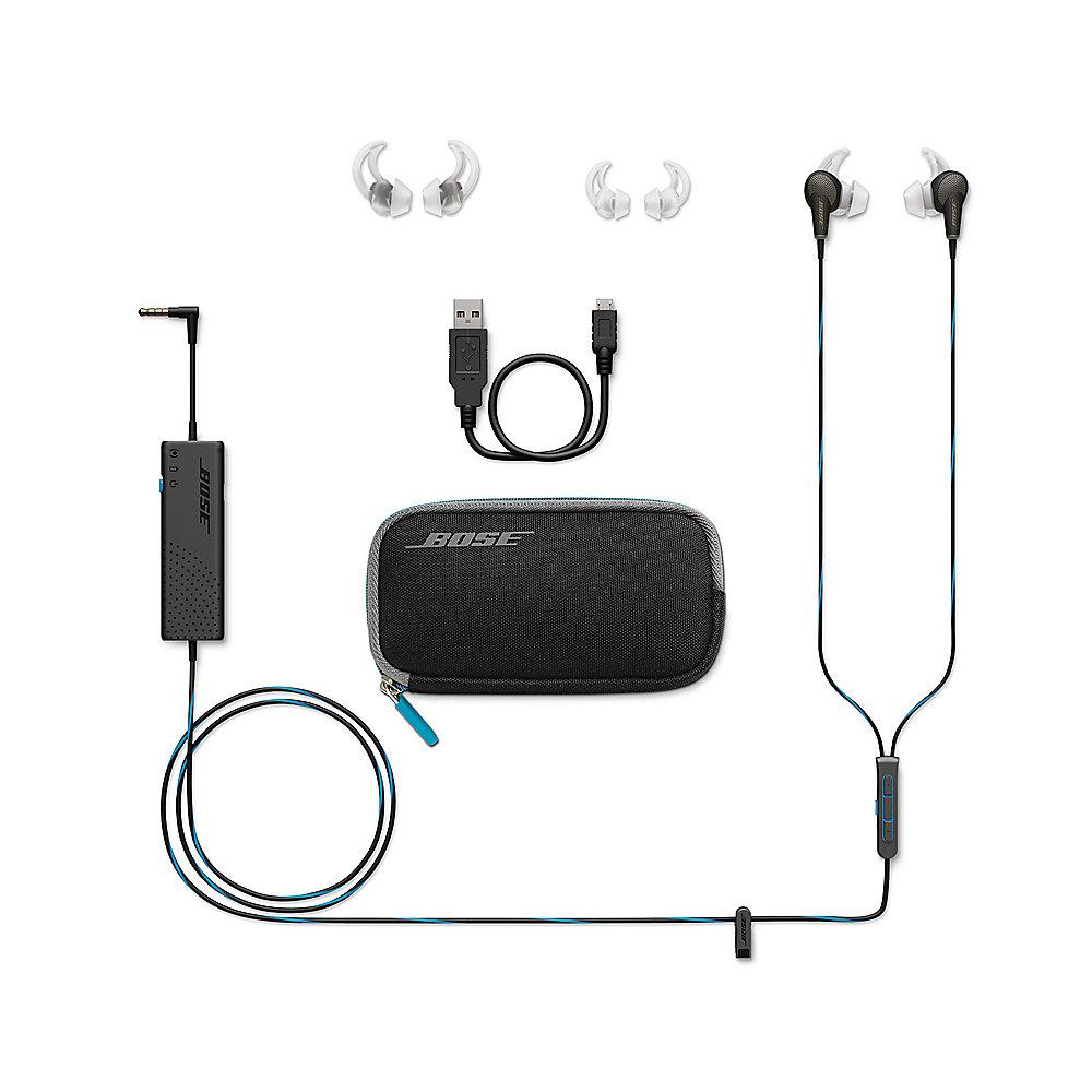 BOSE Quietcomfort 20 Schwarz In Ear Acoustic Noise Cancelling Ohrhörer für iOS, BOSE, Quietcomfort, 20, Schwarz, Ear, Acoustic, Noise, Cancelling, Ohrhörer, iOS