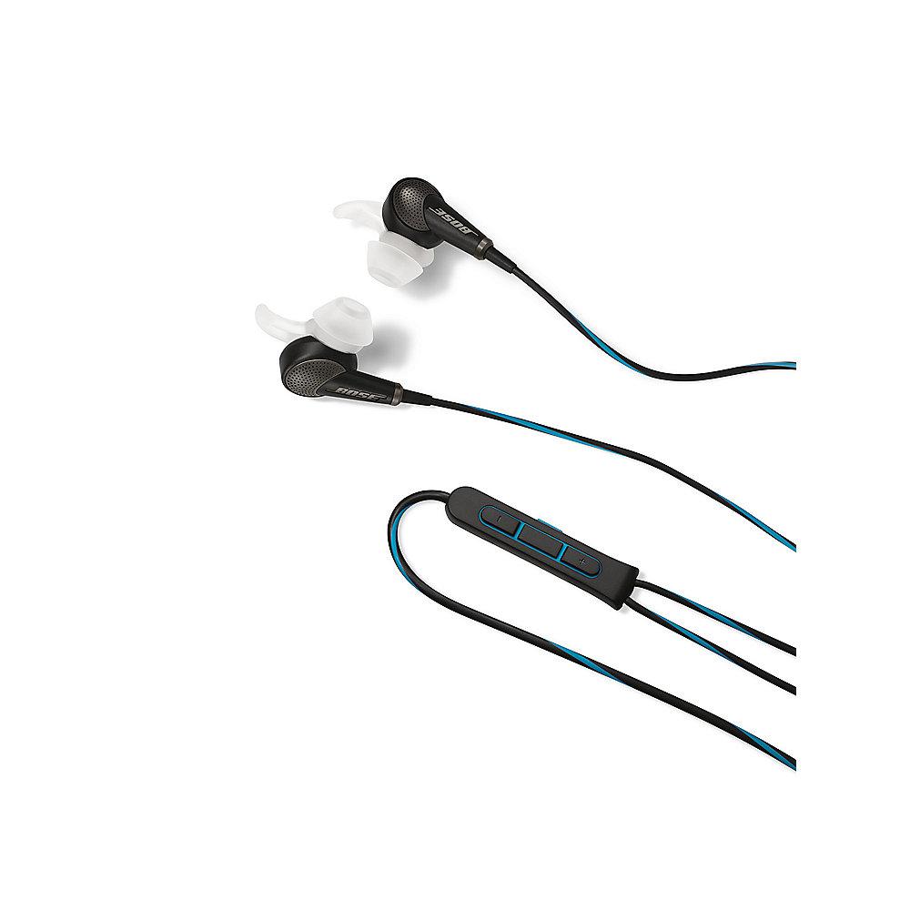 BOSE Quietcomfort 20 Schwarz In Ear Acoustic Noise Cancelling Ohrhörer für iOS