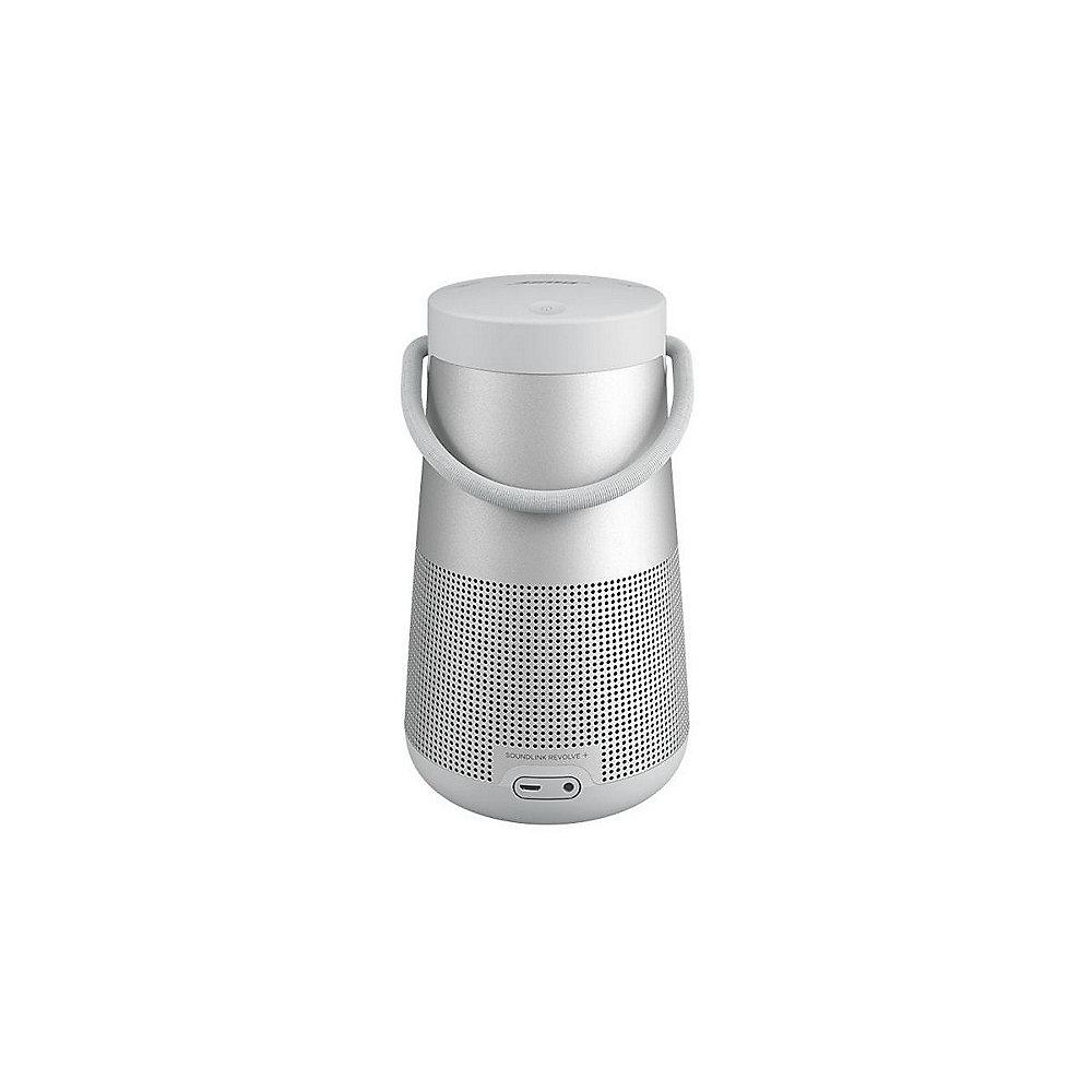 BOSE SoundLink Revolve  Bluetooth Lautsprecher grau   Ladeschale