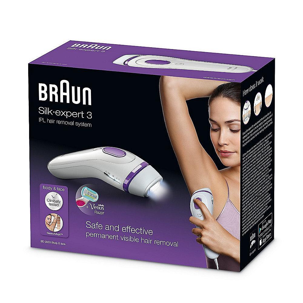 Braun BD3003 Silk-expert IPL Haarentfernungsgerät   Gillette Venus Snap